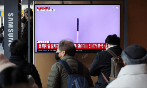 North Korea fires ballistic missiles, warns of more action over US-South Korea drills North Korea fires ballistic missiles, warns of more action over US-South Korea drills