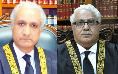 Punjab, KP polls: Coalition parties ask Justice Ahsan, Justice Naqvi to recuse themselves from SC bench