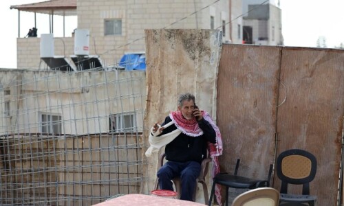 Palestinian home to be razed showing Israeli punishment policy