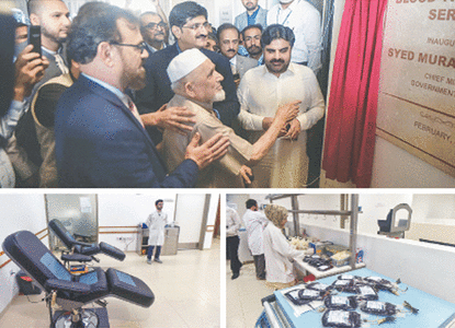 Murad says govt to bear 50pc cost of new Indus Hospital