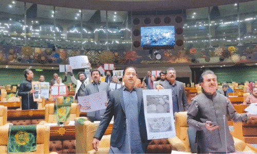 PTI stages walkout after speaker refuses debate on price hike PTI stages walkout after speaker refuses debate on price hike