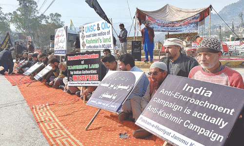 Rally held in Muzaffarabad against demolition in India-held Kashmir