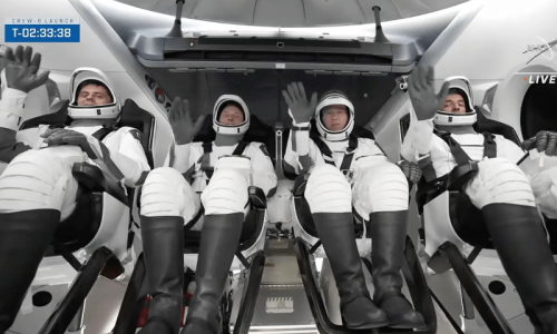 SpaceX Dragon crew blasts off for International Space Station SpaceX Dragon crew blasts off for International Space Station