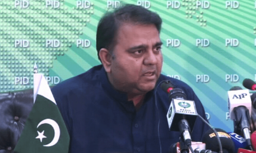 Fawad Chaudhry rebuts audio leak of him purportedly discussing judges Fawad Chaudhry rebuts audio leak of him purportedly discussing judges