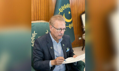 Elections in Punjab on April 30, announces President Alvi