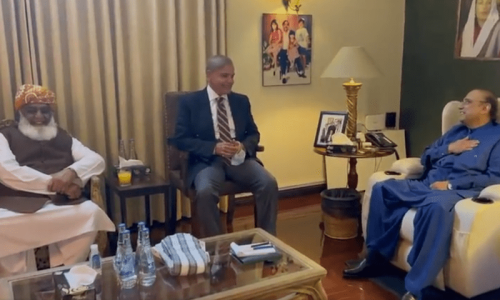 PM consults Zardari, Fazl on Punjab poll strategy