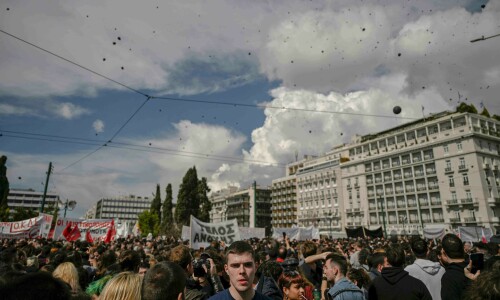 Greek PM seeks forgiveness amid angry protests over rail tragedy