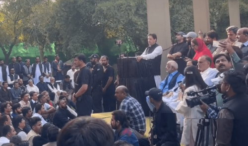 Imran castigated for playing ‘hide and seek’ with police Imran castigated for playing ‘hide and seek’ with police