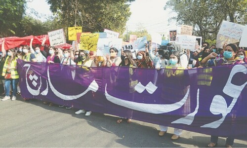 Organisers allowed to hold Aurat March in Lahore today
