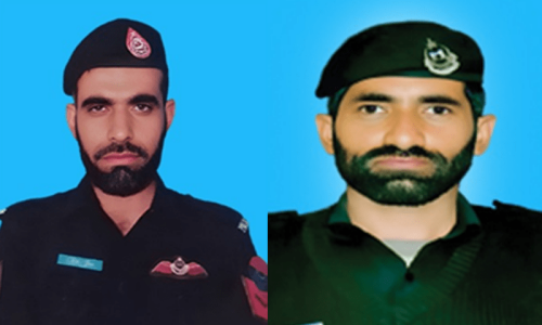 Two policemen martyred in attacks on census teams in KP Two policemen martyred in attacks on census teams in KP