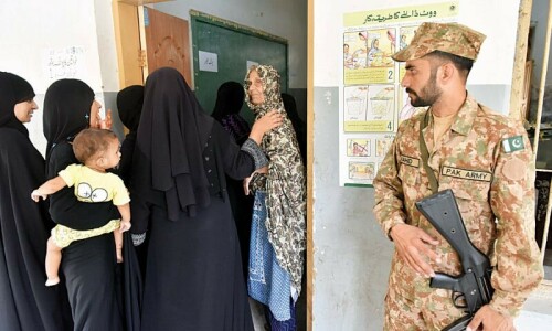 Army ‘not available’ for election duty due to security situation, ECP told Army ‘not available’ for election duty due to security situation, ECP told