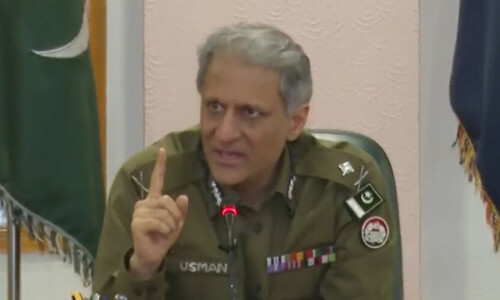 GB and Punjab Police did not clash outside Zaman Park, Punjab IGP reiterates GB and Punjab Police did not clash outside Zaman Park, Punjab IGP reiterates
