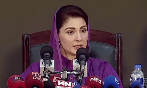 Maryam calls on govt to treat PTI as &lsquo;terrorist organisation&rsquo;