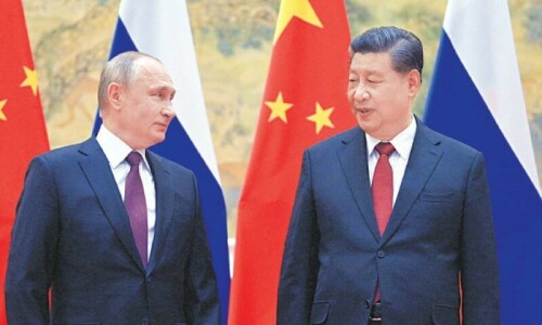 Putin, Xi to usher ‘new era’ in ties during Moscow visit Putin, Xi to usher ‘new era’ in ties during Moscow visit