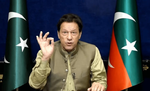 PTI chief claims &lsquo;assassins&rsquo; were positioned at Judicial Complex
