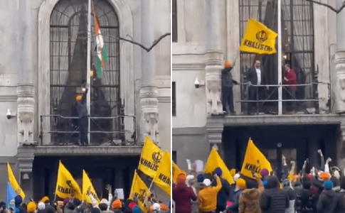 UK to review security at Indian High Commission in London after protests UK to review security at Indian High Commission in London after protests