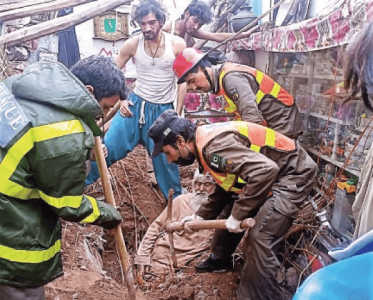 Five killed across KP as houses collapse in heavy rain