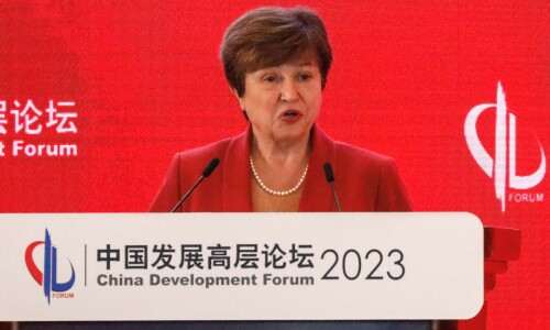 IMF chief warns risks to financial stability have increased IMF chief warns risks to financial stability have increased