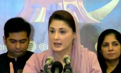 Imran seeking help of ‘judicial establishment’, says Maryam Imran seeking help of ‘judicial establishment’, says Maryam