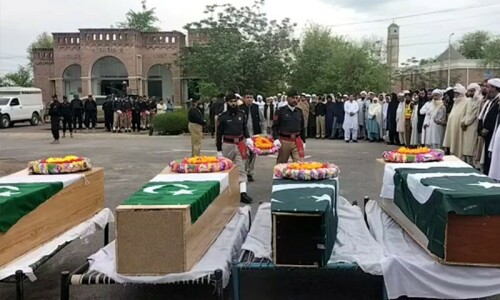 DSP among 4 police officers martyred in Lakki Marwat blast