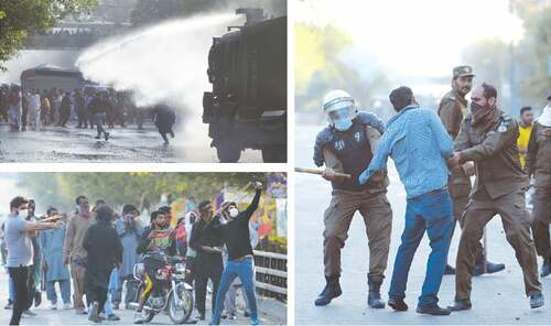 Police violence against PTI supporters denounced