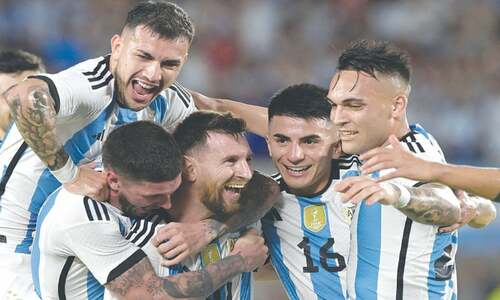 Messi goal tops off Argentina’s homecoming celebration Messi goal tops off Argentina’s homecoming celebration