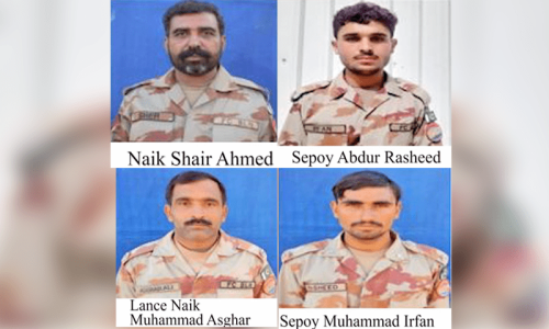 4 soldiers martyred in terrorist attack along Pak-Iran border in Balochistan’s Kech: ISPR 4 soldiers martyred in terrorist attack along Pak-Iran border in Balochistan’s Kech: ISPR