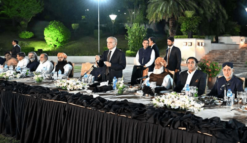 Govt rules out elections before October, talks with PTI Govt rules out elections before October, talks with PTI