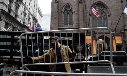 Ahead of Trump court date, NY police &lsquo;alert&rsquo; and &lsquo;ready&rsquo;