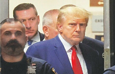 Trump charged with 34 counts of falsifying records Trump charged with 34 counts of falsifying records