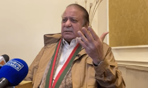 Nawaz advocates for SJC reference against three judges Nawaz advocates for SJC reference against three judges