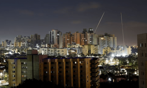 Barrage of rockets targets Israel after Al Aqsa clashes Barrage of rockets targets Israel after Al Aqsa clashes