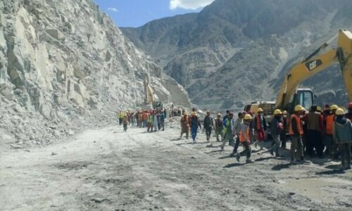 At least 3 dead, 7 injured in explosion during rock blasting at Diamer-Bhasha dam: police