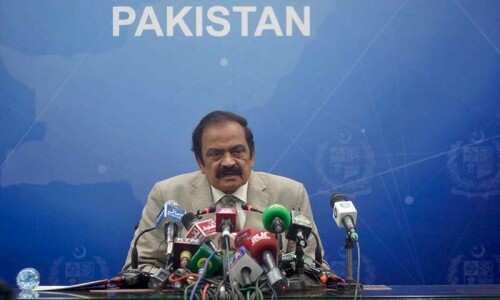 Sanaullah favours polls in October due to financial constraints
