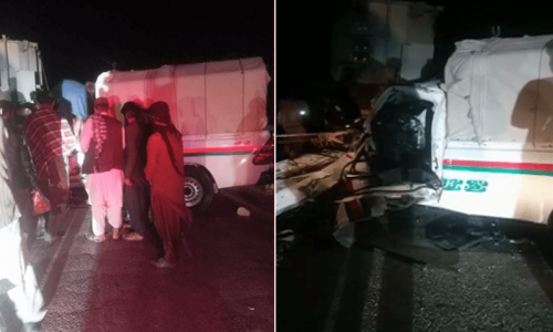 4 Levies men dead, 2 injured as Kalat commissioner&rsquo;s vehicle collides with trawler in Balochistan&rsquo;s Surab