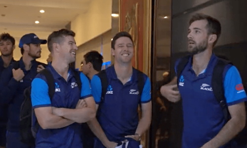 Latham-led New Zealand arrive for Pakistan white-ball series Latham-led New Zealand arrive for Pakistan white-ball series
