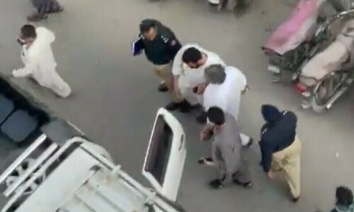 PTI leader Ali Haider Zaidi arrested by authorities in Karachi over fraud allegation PTI leader Ali Haider Zaidi arrested by authorities in Karachi over fraud allegation