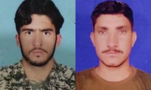8 terrorists killed, 2 soldiers martyred in South Waziristan IBO: ISPR