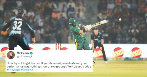 Pakistan might&rsquo;ve lost the match to New Zealand but Iftikhar Ahmed&rsquo;s performance won hearts