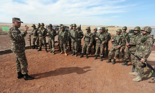 Azerbaijan says set up checkpoint on key route to Armenia