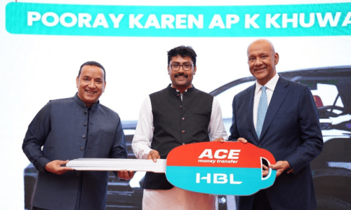 ACE Money Transfer & HBL deliver dreams and promises with Toyota Fortuner handover ceremony