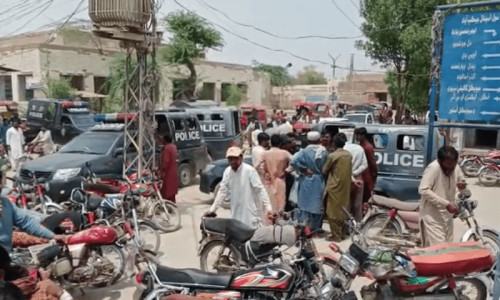 Six policemen martyred during hostage rescue operation in Jacobabad