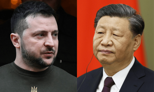 Xi holds call with Ukraine’s Zelensky Xi holds call with Ukraine’s Zelensky