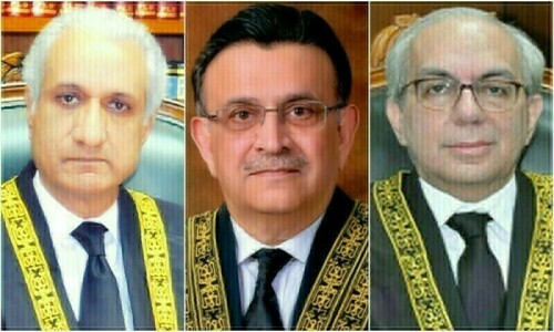 Delay in polls: CJP says top court can’t force govt to hold negotiations Delay in polls: CJP says top court can’t force govt to hold negotiations