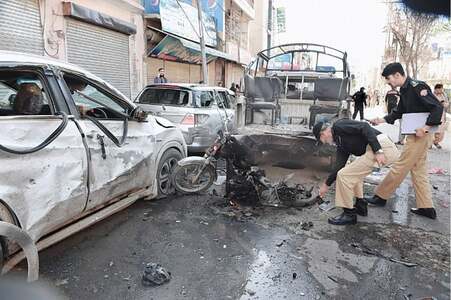 Four dead, 21 injured in twin Quetta blasts