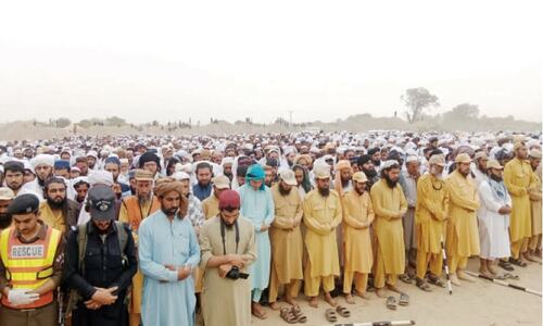 Mufti Shakoor laid to rest in Lakki Marwat