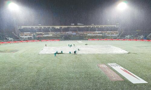 Fourth T20 abandoned after hailstorm follows heavy rains