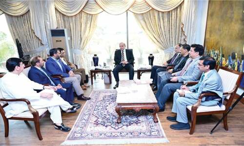 MQM-P to stay on govt side as PM promises to solve census issue MQM-P to stay on govt side as PM promises to solve census issue
