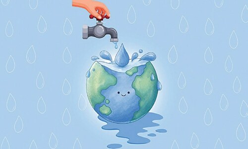 Environment: Every drop counts! Environment: Every drop counts!