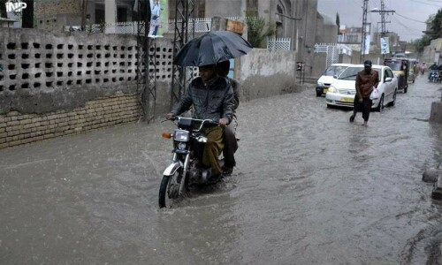 Eight lives lost as rain batters Balochistan